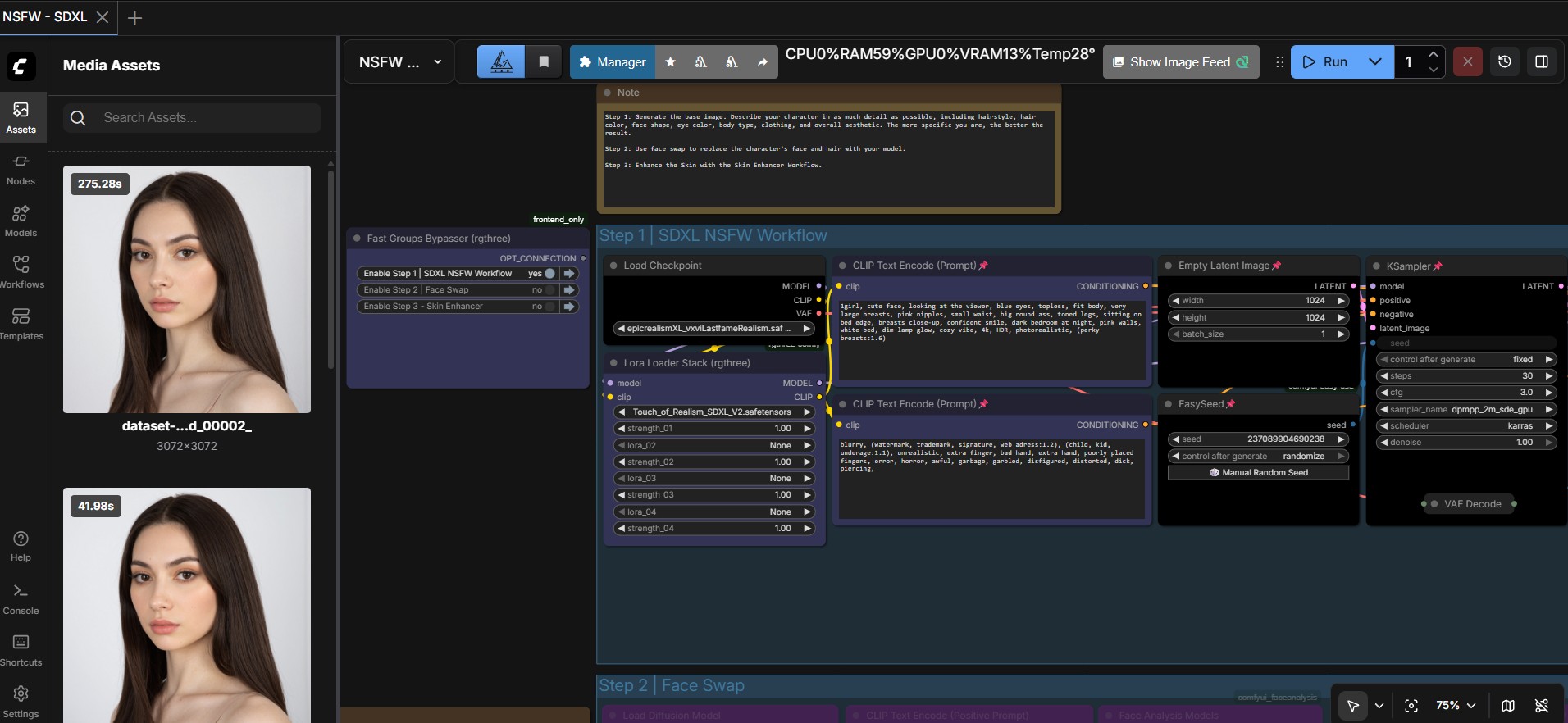NSFW content creation